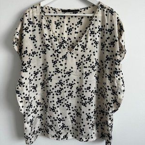 ZARA Star Print Blouse - Size L